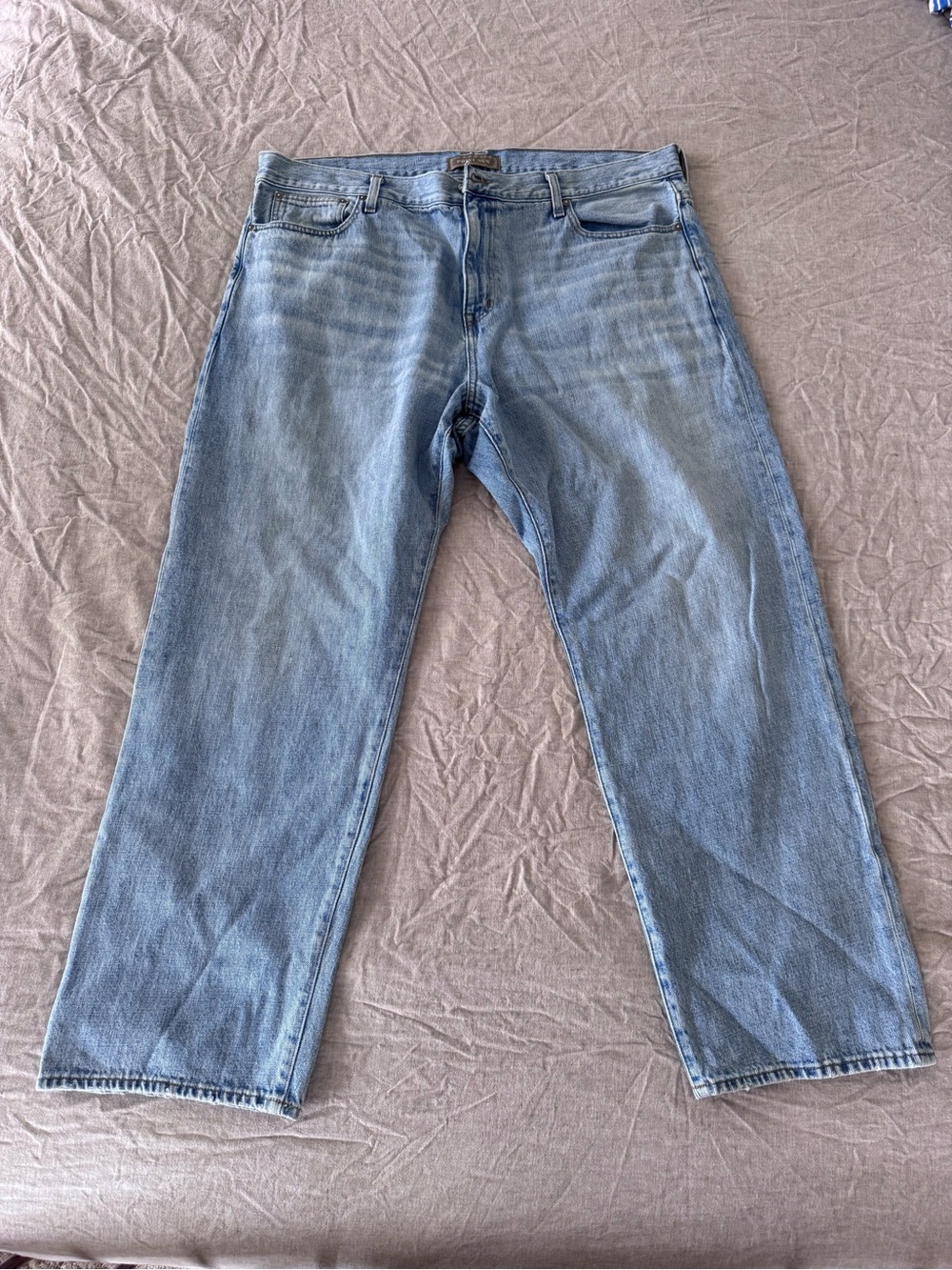 J.Crew Point Sur Loose Straight Jeans Light Wash Size 35